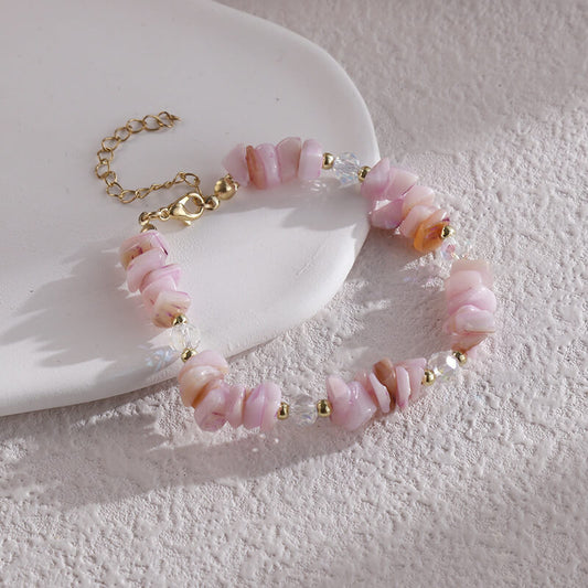 Natural Stone Crystal Bracelet – Healing & Stylish